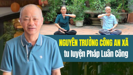 Nguyên trưởng công an xã càng đọc càng say mê sách Chuyển Pháp Luân - Nguyện Ước