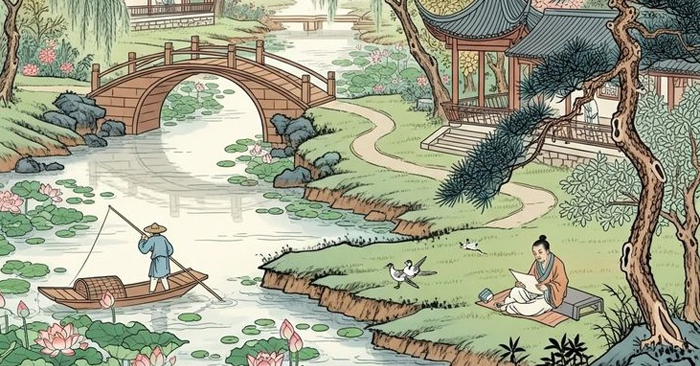 Văn hóa canh độc: Ra ngoài cấy cày, vào nhà đọc sách