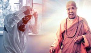 Cao tăng Phật giáo quá cố Tuyên Hóa Thượng Nhân vào năm 1992 đã từng đề cập đến một loại "Virus viêm phổi mới" sẽ bùng phát gây kiếp nạn đại dịch cho toàn nhân loại