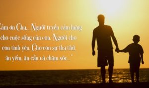 Tình cảm giữa cha và con trai, thầm lặng mà thương
