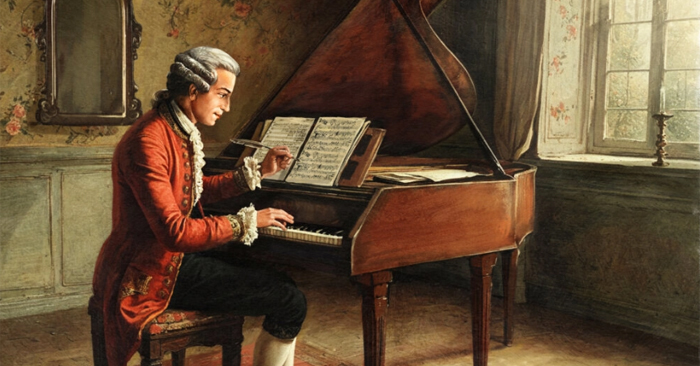 Thói quen hàng ngày của thiên tài âm nhạc Mozart