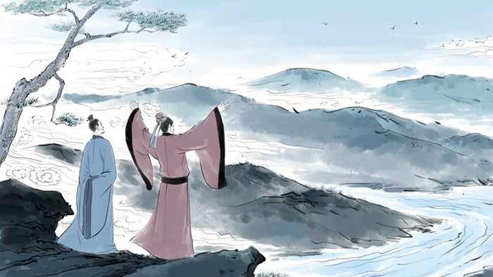 Người quân tử thản đãng, kẻ tiểu nhân âu sầu