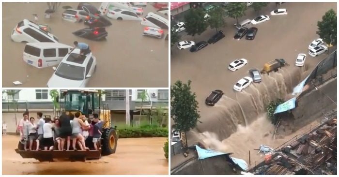 Thảm hoạ lũ lụt ở Trịnh Châu vào tháng 7/2021